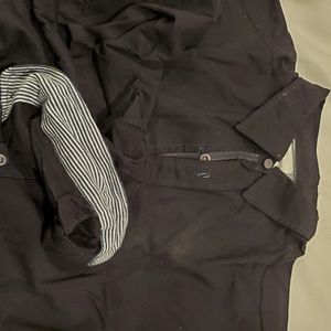 Splendid mills black long sleeve shirt medium